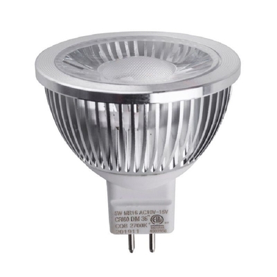 AC Power Supply and High CRI Ra 80 Mr16 Gu5.3 12v Dimmable Led Bulb for Indoor Lighting
