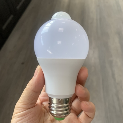 LED Light Bulb E27 Microwave Radar Motion Sensor 9W 12W 15W Human Body Induction A60