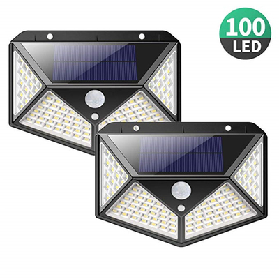 3 Modes IP44 Waterproof Solar Motion Sensor Outdoor Wall Light for Home Security