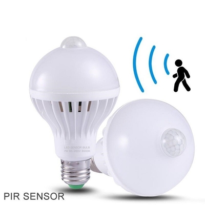 Motion Sensor Lamp High Lumen LED Induction Bulb 5w 7w 9w 12w 15w for Indoor Lighting