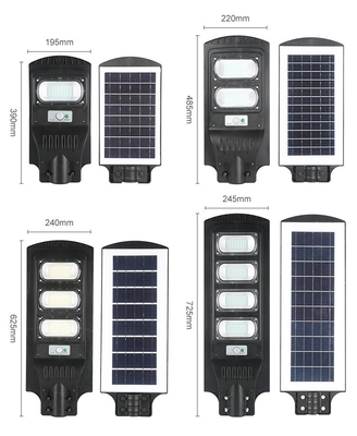 Custom Outdoor Solar Powered Street Light with 80Ra CRI and 120 Degree Beam Angle