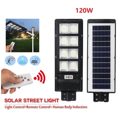 Custom Outdoor Solar Powered Street Light with 80Ra CRI and 120 Degree Beam Angle