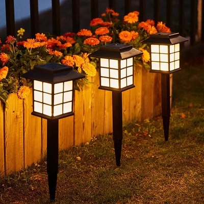 Small House Decorative Solar Light IP65 Waterproof Landscape Garden Courtyard Lamp