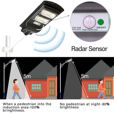 Lighting and Circuitry Design 300W High Lumens Solar Street Light with Remote Control