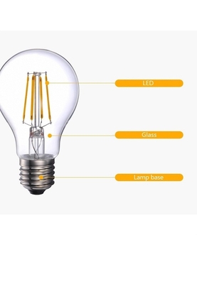 High Lumen 12V 8W E27 A60 Edison Bulb for Work Function and Decorative Lighting Needs