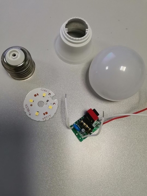 Skd Led Bulb A60 Housing Pc Cover 7W 9W 12W Led Chip Bulb Raw Materials Lumen 900LM 10%