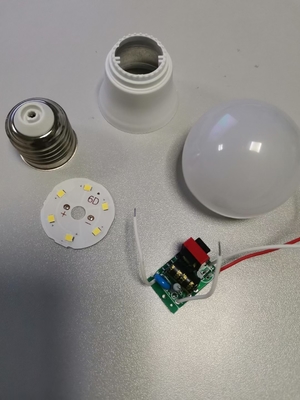 Skd Led Bulb A60 Housing Pc Cover 7W 9W 12W Led Chip Bulb Raw Materials Lumen 900LM 10%