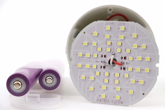 15W White E27 LED Bulb for Rechargeable Emergency Lighting in Outdoor Environments