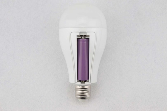15W White E27 LED Bulb for Rechargeable Emergency Lighting in Outdoor Environments