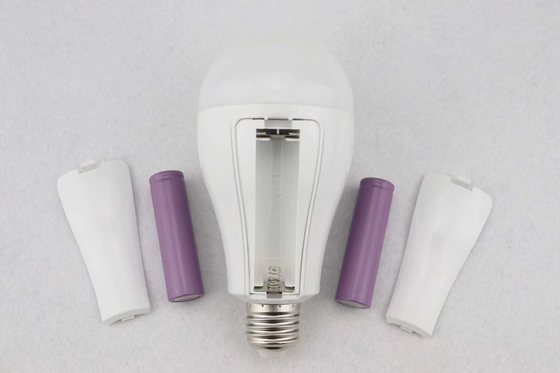 15W White E27 LED Bulb for Rechargeable Emergency Lighting in Outdoor Environments