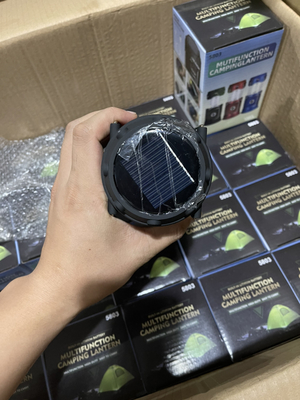 Solar Camping Light 18650 Outdoor USB Rechargeable Flickering Flame Mining Lanterns LED Emergency Portable Lighting