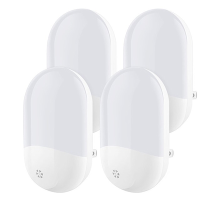 US/UK/EU Plug Smart Indoor Night Light with Automatic Dusk to Dawn Sensor