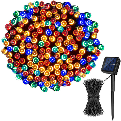LED Strip Light Set for Garden Yard Outdoor Living Room Solar Colorful Light Waterproof