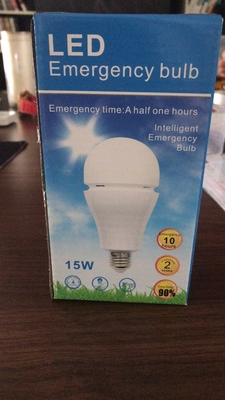 Long-lasting 15w Led Emergency Bulb Light with 10 Hours Emergency Time Private Mould