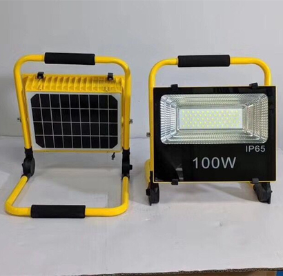 Solar Led Flood Light with High Luminous Efficiency of 90-100LM/W and 120° Beam Angle