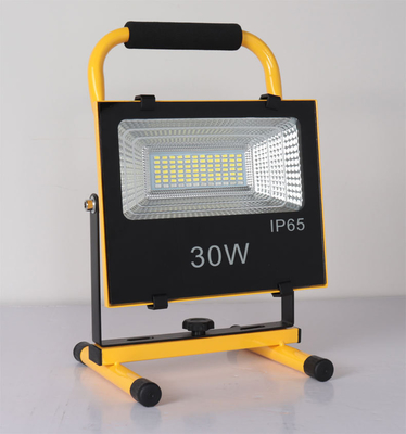 6000K CCT Multifunctional Solar Rechargeable LED Flood Light for Outdoor Work IP65/67