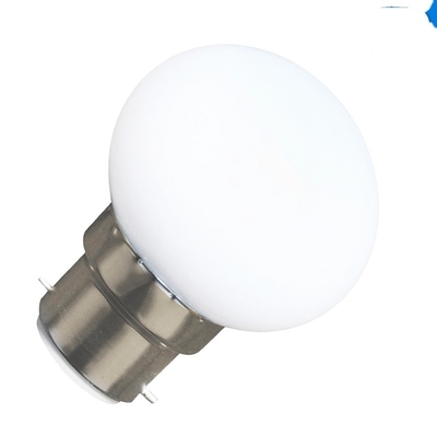 AC 120/230V Plastic RGB LED Bulb with High Power E27 1W Lamps