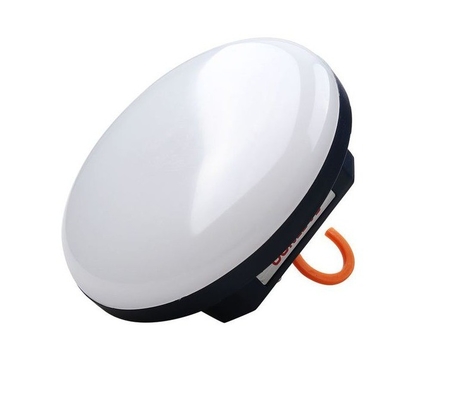 220 Degree Beam Angle Solar Rechargeable LED Camping Light with USB Phone Charge