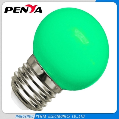 AC 120/230V Plastic RGB LED Bulb with High Power E27 1W Lamps