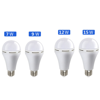 7w 9w 12w 15w Rechargeable Emergency Bulb Led Light Bulbs For Home Lighting angle 270 °