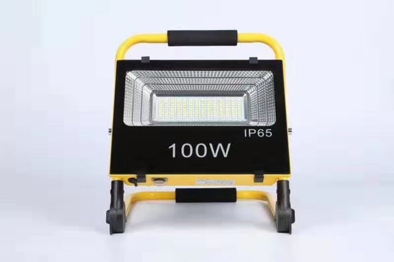 Solar Powered Super Bright Rechargeable LED Work Light with 80 Ra Color Rendering Index