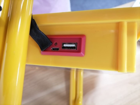 Solar Powered Super Bright Rechargeable LED Work Light with 80 Ra Color Rendering Index